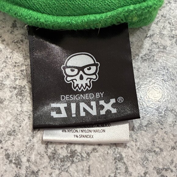 JINX Minecraft Beanie Hat Creeper Face Green Block Game - Picture 3 of 8